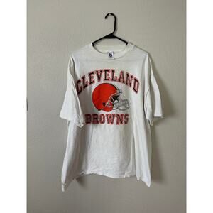 Vintage Logo 7 Cleveland Browns T-Shirt - XXL